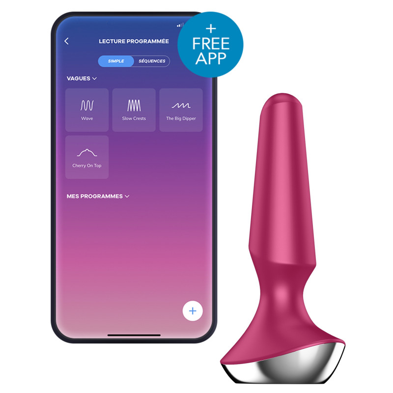 Satisfyer Plug Vibrant Ilicious 2 Satisfyer 10 x 3cm Violet